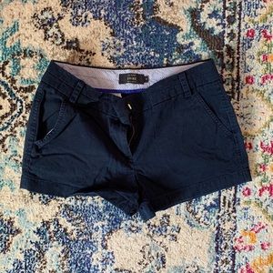 J. Crew navy size 4 Chino shorts
